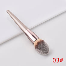 Load image into Gallery viewer, Luxury Champagne Makeup Brushes Set For Foundation Powder Blush Eyeshadow Concealer Lip Eye Make Up Brush Cosmetics Beauty Tools