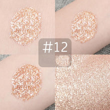 Load image into Gallery viewer, 2020 New Arrival Portable Glitter Eyeshadow Liquid 14 Colors Glitter Eyeliner Eyeshadow Mini Eyeshadow Makeup Beauty Tools TSLM1