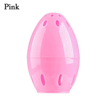 Load image into Gallery viewer, 1Pcs Beauty Sponge Stand Storage Case Makeup Blender Puff Holder Empty Cosmetic Egg Shaped Rack Transparent Puffs Drying Box New