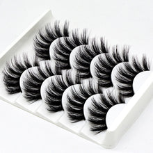 Load image into Gallery viewer, DOCOCER NEW 13 Styles 5 Pairs Mink Hair False Eyelashes Natural/Thick Long Eye Lashes Wispy Makeup Beauty Extension Tools