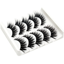 Load image into Gallery viewer, DOCOCER NEW 13 Styles 5 Pairs Mink Hair False Eyelashes Natural/Thick Long Eye Lashes Wispy Makeup Beauty Extension Tools