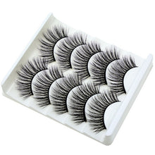 Load image into Gallery viewer, DOCOCER NEW 13 Styles 5 Pairs Mink Hair False Eyelashes Natural/Thick Long Eye Lashes Wispy Makeup Beauty Extension Tools