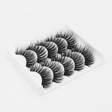 Load image into Gallery viewer, DOCOCER NEW 13 Styles 5 Pairs Mink Hair False Eyelashes Natural/Thick Long Eye Lashes Wispy Makeup Beauty Extension Tools