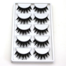 Load image into Gallery viewer, DOCOCER NEW 13 Styles 5 Pairs Mink Hair False Eyelashes Natural/Thick Long Eye Lashes Wispy Makeup Beauty Extension Tools