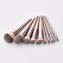 Load image into Gallery viewer, Luxury Champagne Makeup Brushes Set For Foundation Powder Blush Eyeshadow Concealer Lip Eye Make Up Brush Cosmetics Beauty Tools
