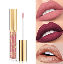 Load image into Gallery viewer, 1Pc Beauty Glazed Matte Liquid Lipstick Long Lasting Waterproof Glitter No Fading Lip Tint Clear Lip Stain Blue Yellow Lip Gloss
