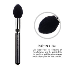 Load image into Gallery viewer, Jessup Beauty 1pcs Single Cosmetic Makeup Brush Dropshipping Fiber Hair Powder Foundation Contour Highlighter Face Brush
