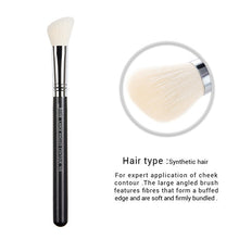 Load image into Gallery viewer, Jessup Beauty 1pcs Single Cosmetic Makeup Brush Dropshipping Fiber Hair Powder Foundation Contour Highlighter Face Brush
