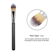 Load image into Gallery viewer, Jessup Beauty 1pcs Single Cosmetic Makeup Brush Dropshipping Fiber Hair Powder Foundation Contour Highlighter Face Brush
