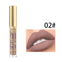 Load image into Gallery viewer, 1Pc Beauty Glazed Matte Liquid Lipstick Long Lasting Waterproof Glitter No Fading Lip Tint Clear Lip Stain Blue Yellow Lip Gloss
