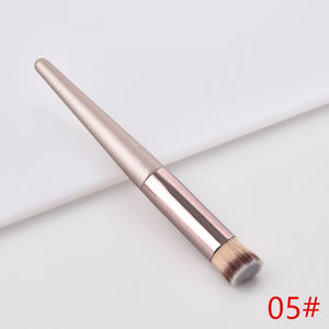 Luxury Champagne Makeup Brushes Set For Foundation Powder Blush Eyeshadow Concealer Lip Eye Make Up Brush Cosmetics Beauty Tools