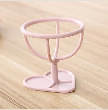 Makeup Beauty Stencil Egg Puff Storage Rack Powder Puff Sponge Display Stand Drying Holder Rack Heart Shape