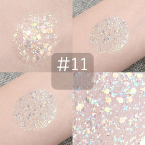 2020 New Arrival Portable Glitter Eyeshadow Liquid 14 Colors Glitter Eyeliner Eyeshadow Mini Eyeshadow Makeup Beauty Tools TSLM1