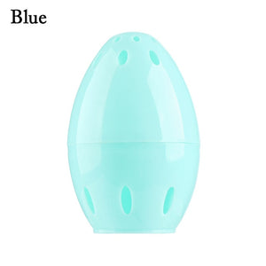 1Pcs Beauty Sponge Stand Storage Case Makeup Blender Puff Holder Empty Cosmetic Egg Shaped Rack Transparent Puffs Drying Box New