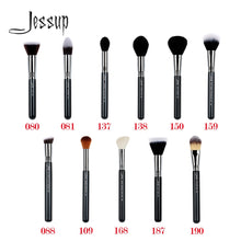 Load image into Gallery viewer, Jessup Beauty 1pcs Single Cosmetic Makeup Brush Dropshipping Fiber Hair Powder Foundation Contour Highlighter Face Brush
