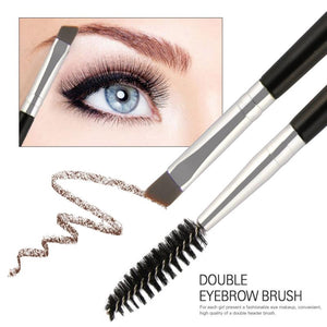 1 Pcs Double Ends Eyelashes Eyebrow Comb Eyes Makeup Brushes Lashes Blending Mascara Brush Cosmetic Beauty Tools High Quality