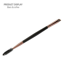 Load image into Gallery viewer, 1 Pcs Double Ends Eyelashes Eyebrow Comb Eyes Makeup Brushes Lashes Blending Mascara Brush Cosmetic Beauty Tools High Quality
