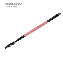 Load image into Gallery viewer, 1 Pcs Double Ends Eyelashes Eyebrow Comb Eyes Makeup Brushes Lashes Blending Mascara Brush Cosmetic Beauty Tools High Quality
